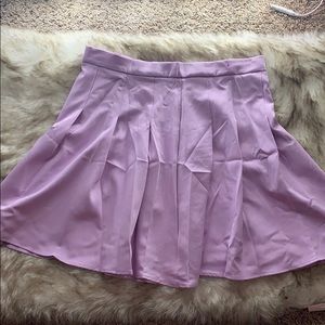 Lavender tennis skirt, pleated